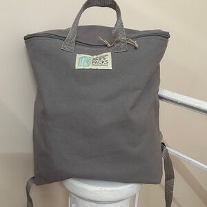 Men's Gray Backpack by